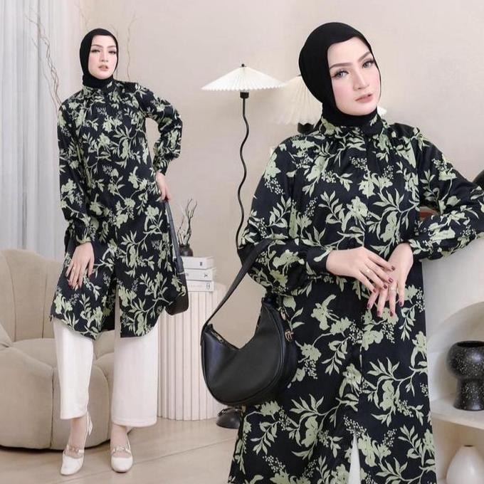 Promo TUNIK alimo SUTRA silk premium COD