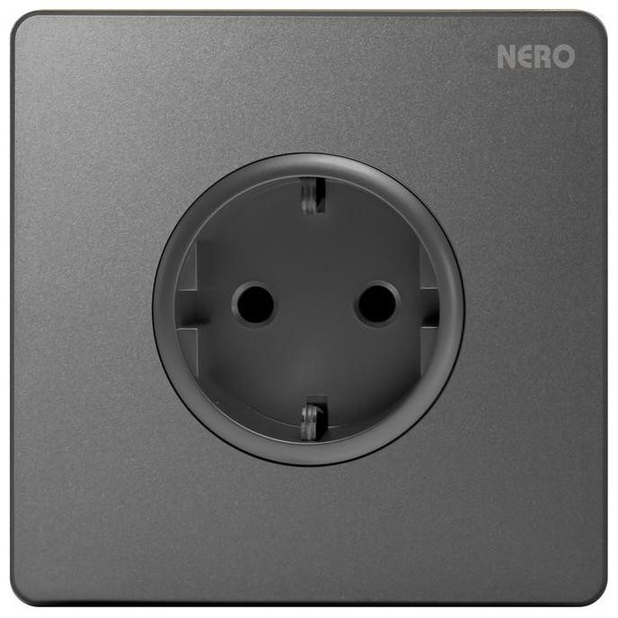 Nero Stop Kontak Casa X2 X216Vg-Gr Grey