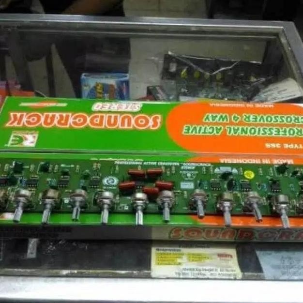 Kit aktif crossover 4 way stereo