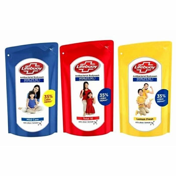 Lifebouy Bodywash Reffil 900ml - Sabun Mandi Cair