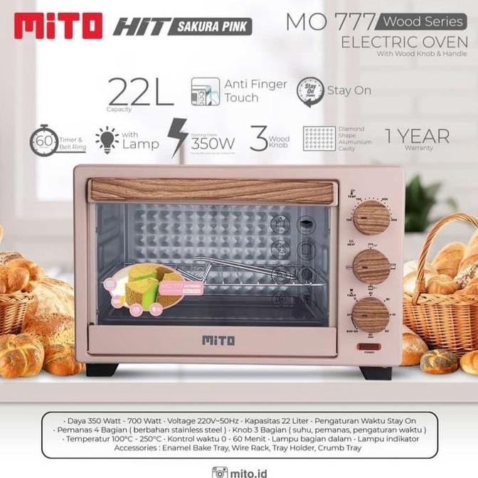 OVEN MITO MO-777 - Oven MITO low watt MO 777 / MO777 / MO-777
