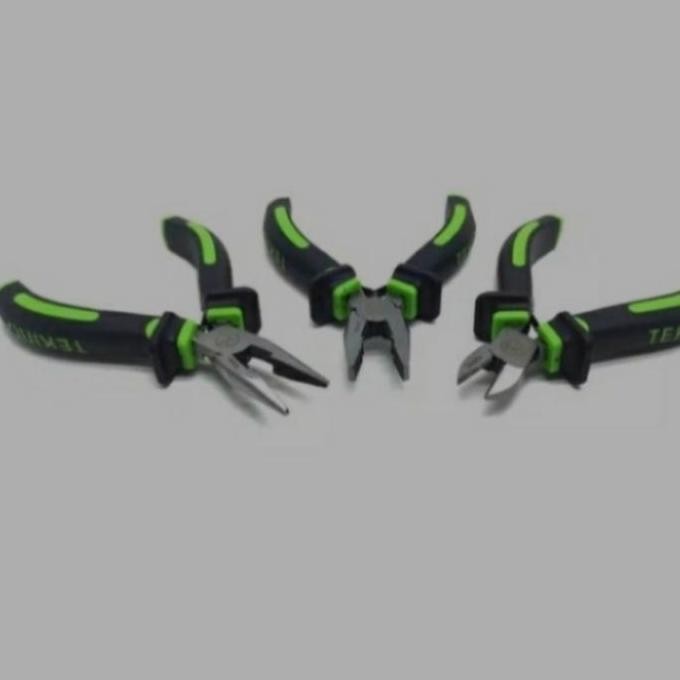 Tang Tekiro Paket Isi 3 Pcs / Tekiro Set Comb 7", Lancip 6", Potong 6"