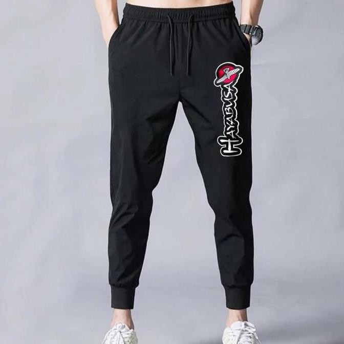 Promo CELANA PANJANG JOGGER PRIA HAYABUSA CELANA OLAHRAGA COD