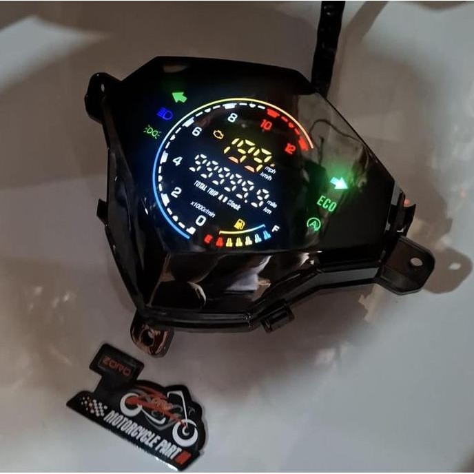 Speedometer Digital Mio M3 - Mio Z - Mio 125 Spido Digital Led Lcd Zoro Impor