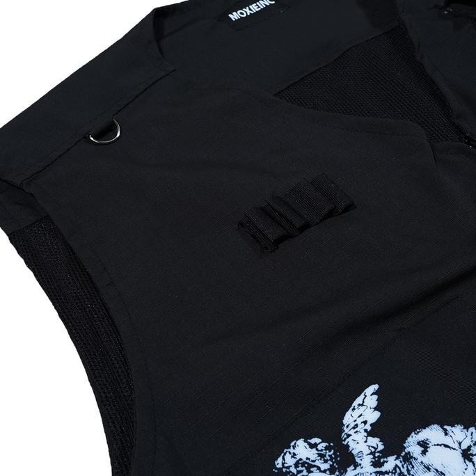 Atomic Vest Ripstop - Black Rompi Pria