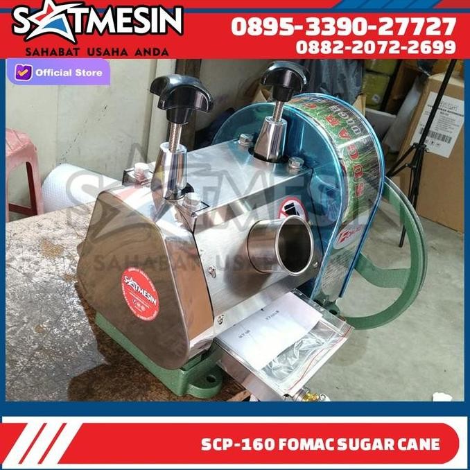 Promo Fomac Mesin Peras Tebu Manual / Sugar Cane (SCP-160) - Silver COD