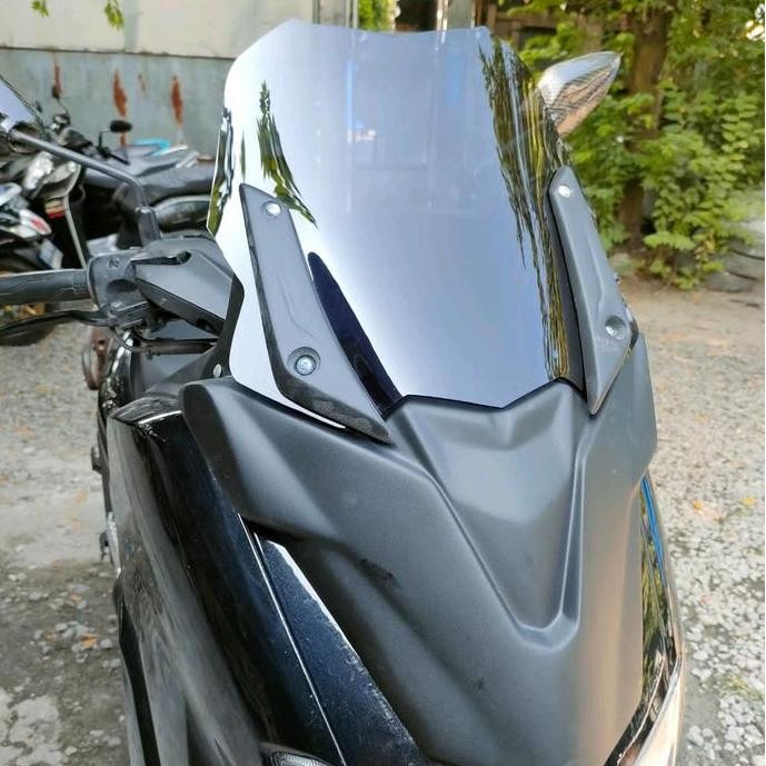 Frame Kedok Windshield Nmax Baru Model T-Max. Tameng Kaca Visor Depan Nmax New Model Tmax