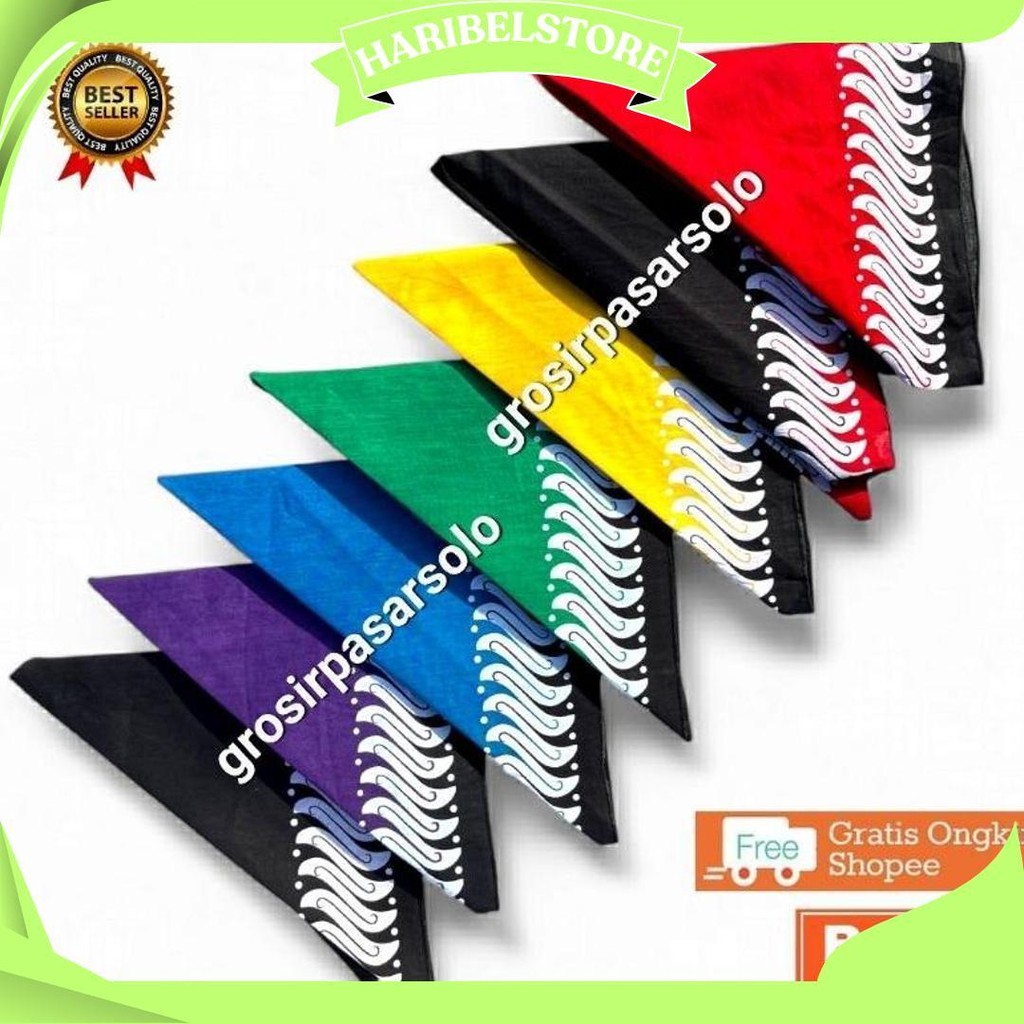 Udeng Segitiga Banyuwangi Iket Segitiga Banyuwangi Ori