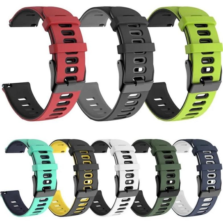 Fue-K5X20 Strap Tali Pengganti Smartwatch Ukuran 20Mm N 22Mm Bahan Silicone At43