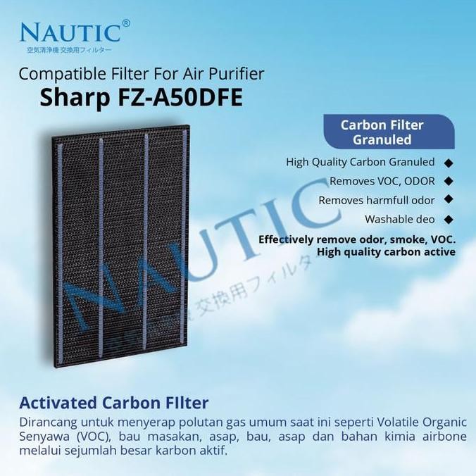 Hepa Filter Sharp Air Purifier Kc-850E Kc-950E Kc-C100E Kc-A50Y-W/B