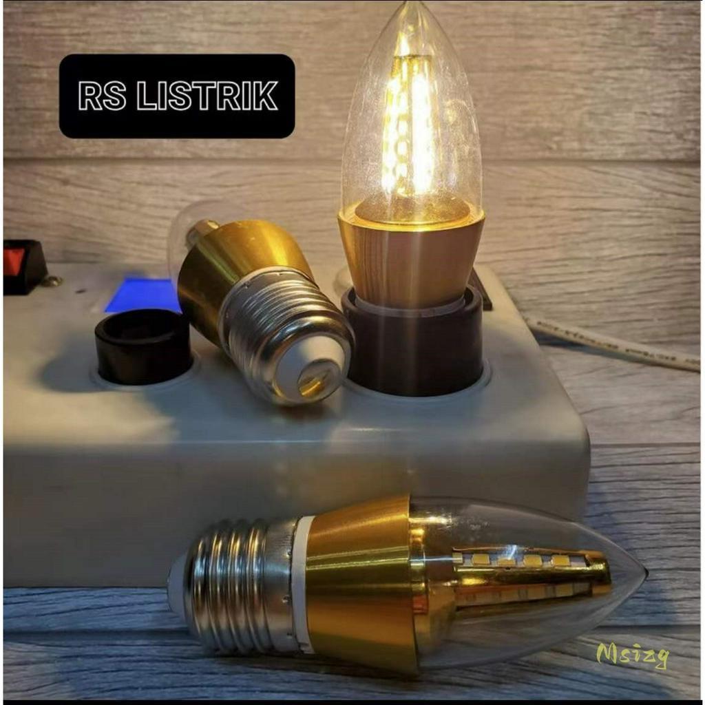 Lampu Candel E14 Led Jagung E14 E27 5 Watt Bolam Lilin 5Watt 5W E14