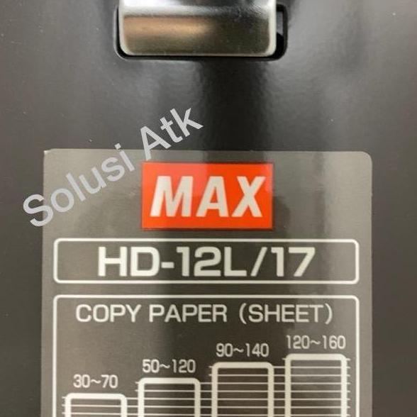 Adhesive- Max Stapler Hd-12L/17 . Max 12L17. Stapler Jilid Max Hd-12L/17