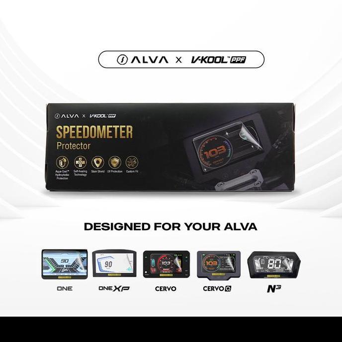 Paint Protection Film Speedometer - Alva X V-Kool