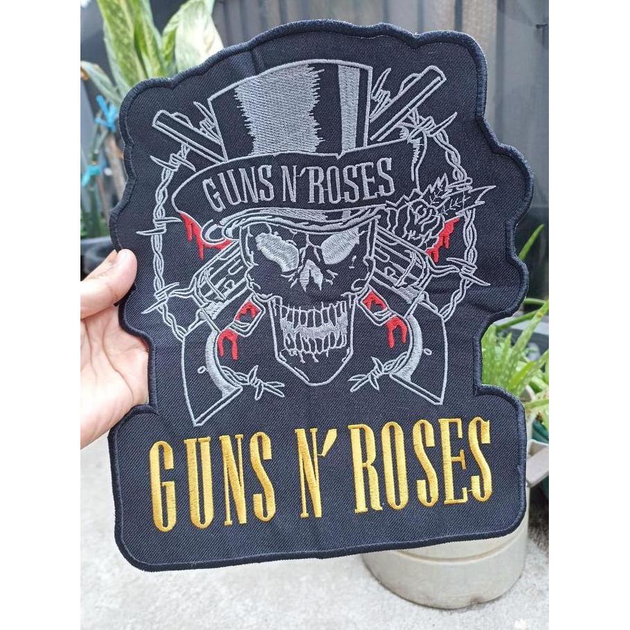Back Patch Bordir Besar Jaket GNR Hitam