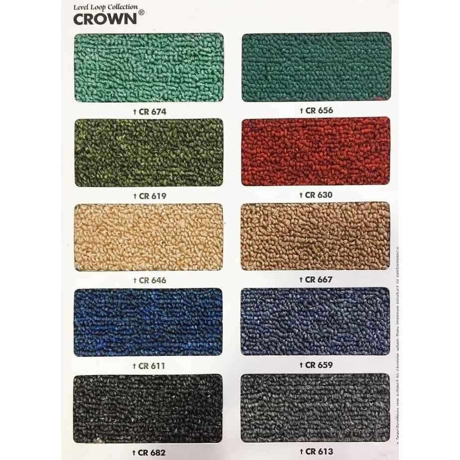 KARPET METERAN CROWN (KARPET CROWN UNTUK LANTAI DI KANTOR) *