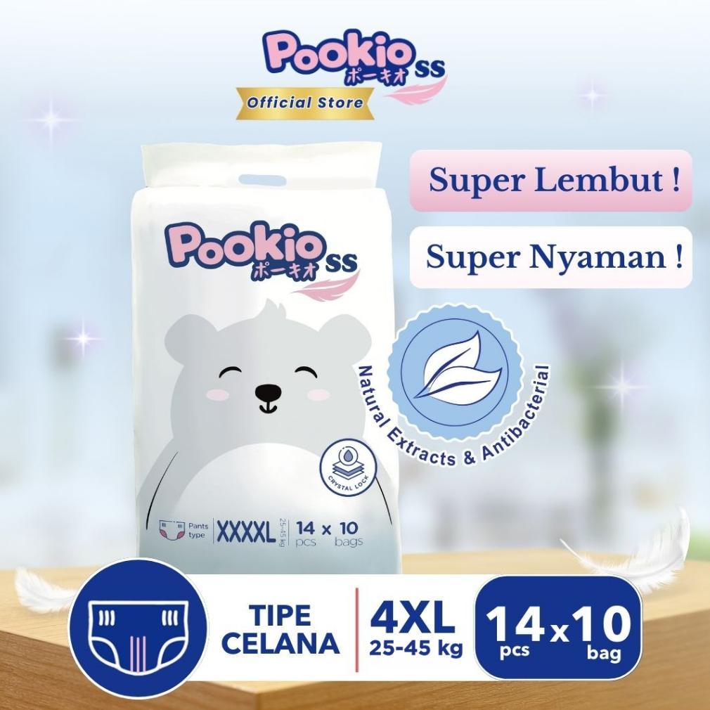 POOKIO SS (KARUNG) Celana XXXXL 14 pcs x 10 bag