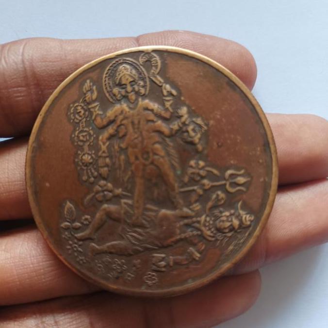Silahkan Order] Koin Tembaga  kali kubera Hanuman rama Laksmi Ganesha Siwa