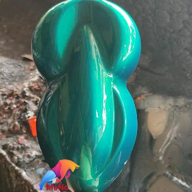 CAT PU CANDYTONE TOSCA GREEN UNTUK COSTUM CAT MOTOR DAN MOBIL TERBAIK