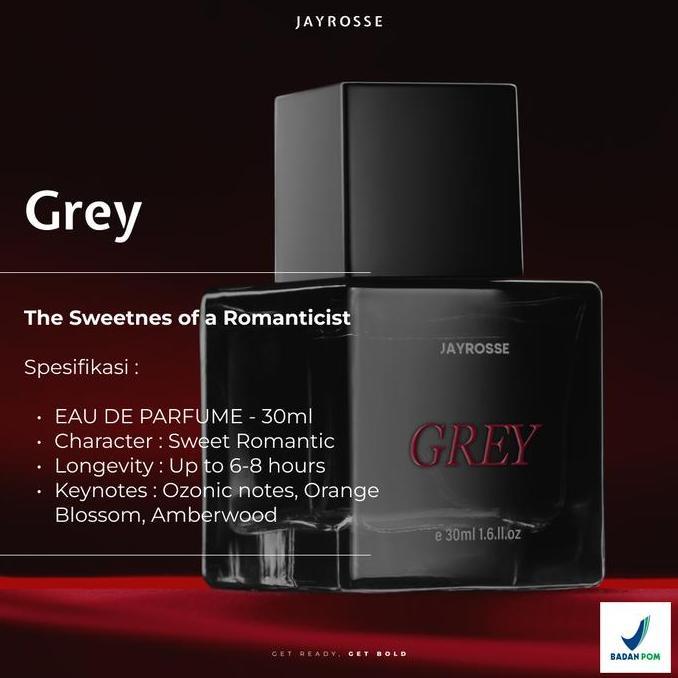 Callme- Jayrosse Perfume - Grey | Parfum Pria