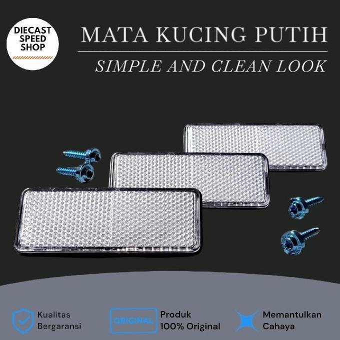 Racing- Reflektor Mata Kucing Model Thailand Forza Adv Pcx Vario Scoopy Spacy Xmax Nmax  Forza Motor