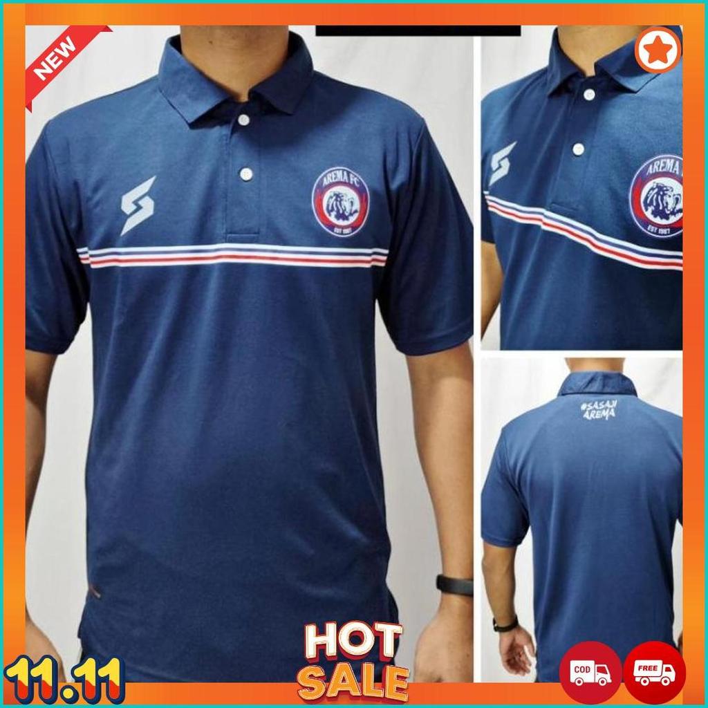 Kaos Polo Arema FC Terbaru / Jersey Arema FC Terbaru 2022 2023 Polo Berkerah Arema FC / Polo Casual 