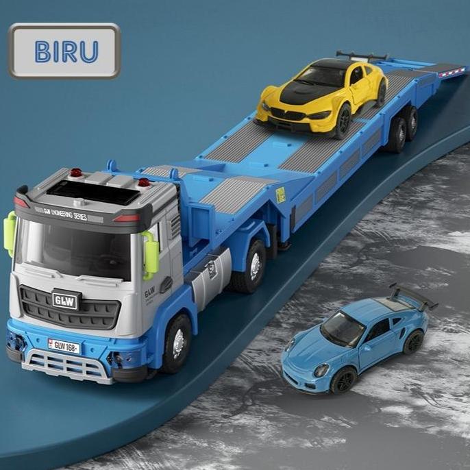 Mainan Anak Self Loader Truck Mainan Mobil Excavator Loader Anak