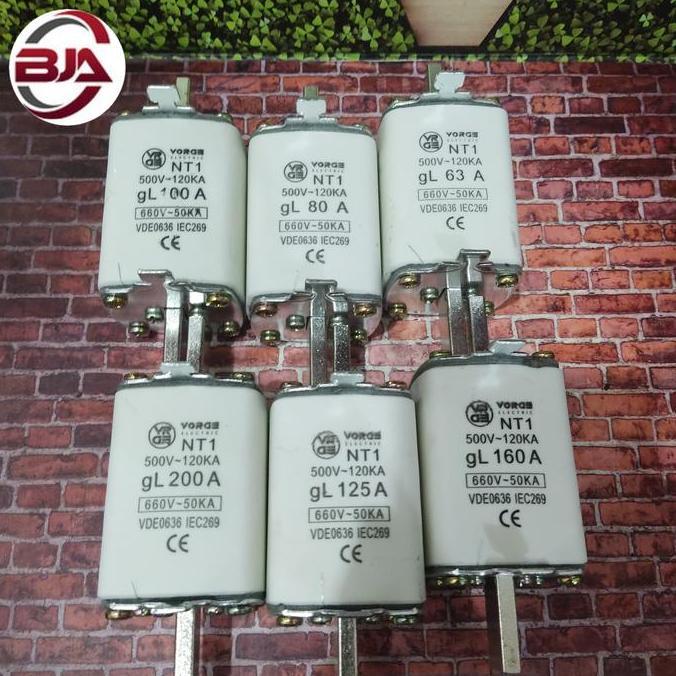 NH FUSE / NT FUSE FORT NH-1 63A 80A 100A 125A 160A 200A 250A