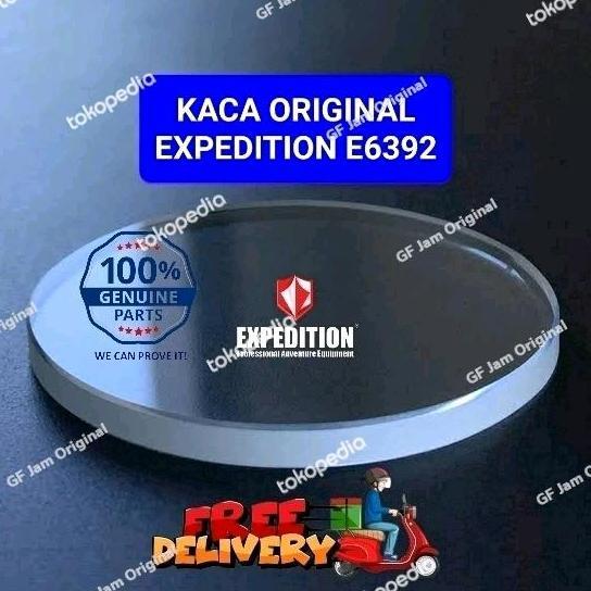 KACA JAM TANGAN EXPEDITION E6392 E 6392 ORIGINAL SPARE PART 100%