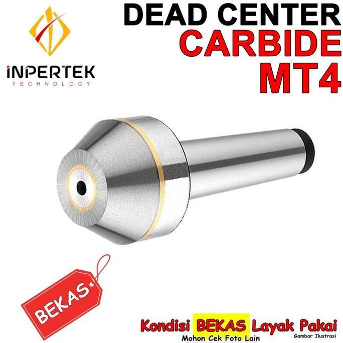 PALMOWI Dead Center MT4 Centering Tumpul Pipa MT 4 Mesin Bubut Bekas