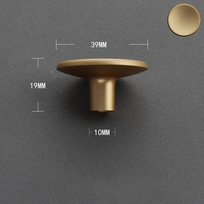 Handle Knob Laci Gold Knob Handle Pull Lemari Minimalis Tarikan Laci