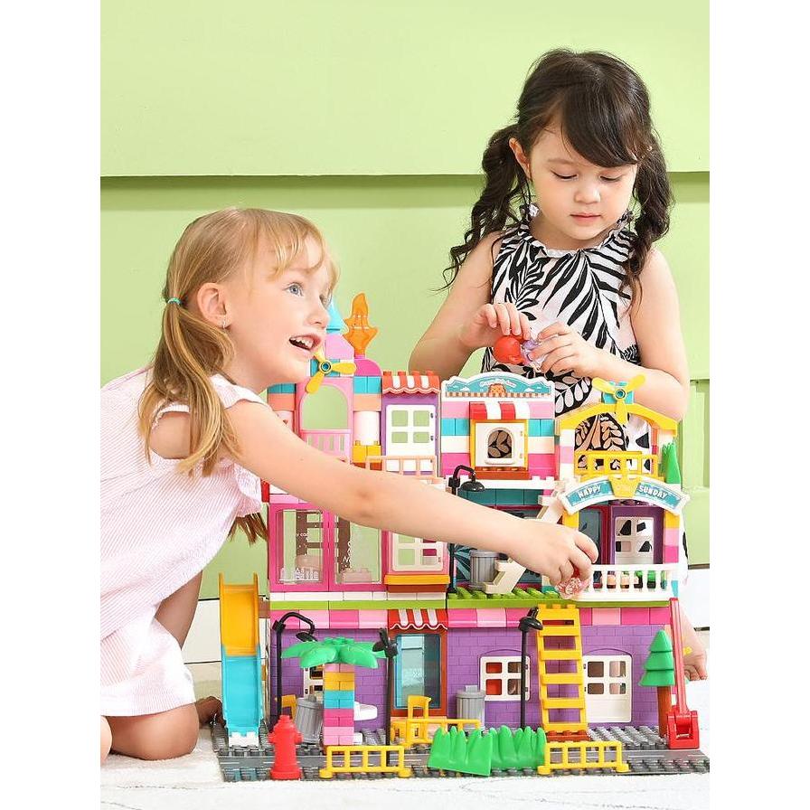 Promo Feelo 216 pcs - Assembly house Diskon