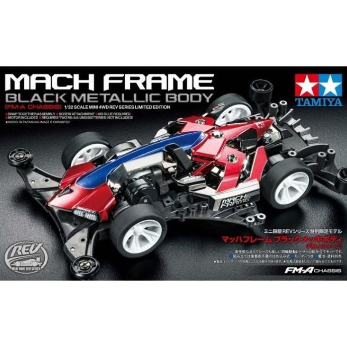 Promo Tamiya Mach Frame Black Metallic Fma Chassis - Item 95673 Diskon