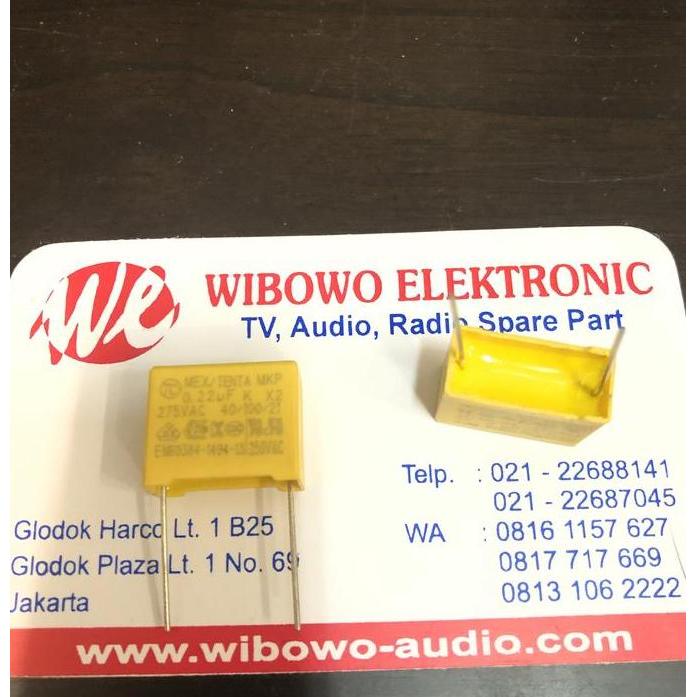 MKT 224 275V 0.22UF 275VOLT 220N WEK99
