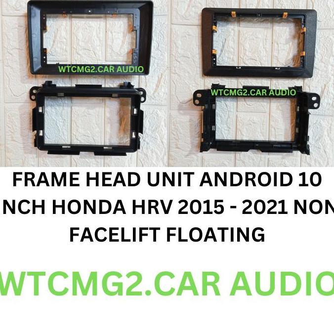 frame head unit android honda hrv 2015 - 2021 floating terlaris