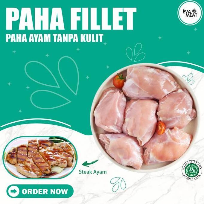 Welz- Fillet Paha Ayam 500Gr / Paha Ayam Fillet / Daging Ayam Paha Fillet