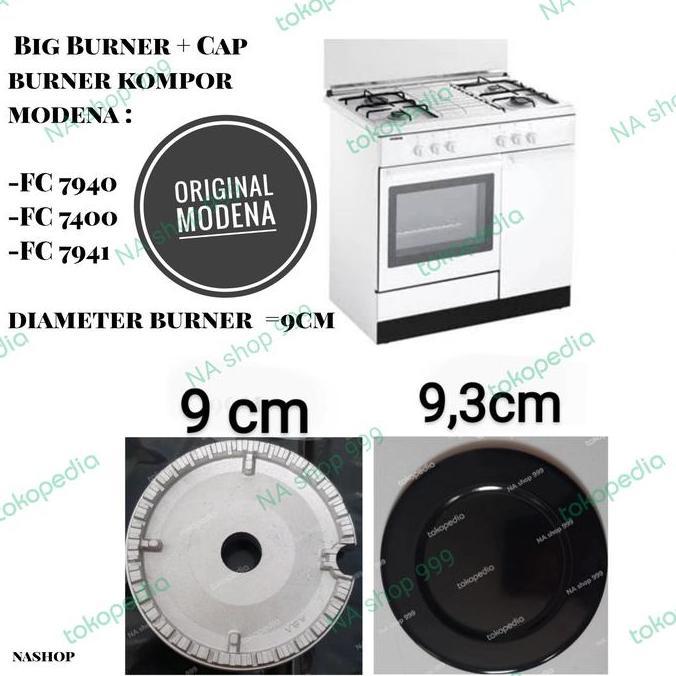 Chen- B Burner Kompor Free Standing Modena Fc 7940/Fc 7400