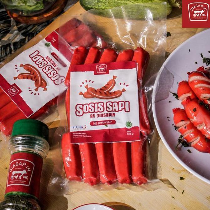 Welz- Sosis Sapi Diasapin Frozen Food