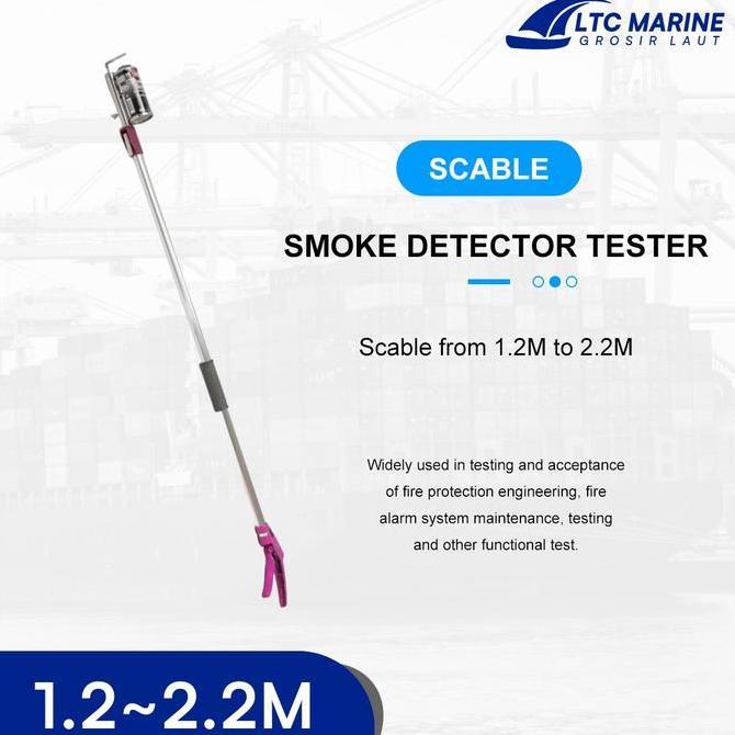 TERBARU - IMPA 331073 Penguji Detektor Asap 1.2M-2.2M Dapat Ditarik / Retractable Smoke Detector Tes