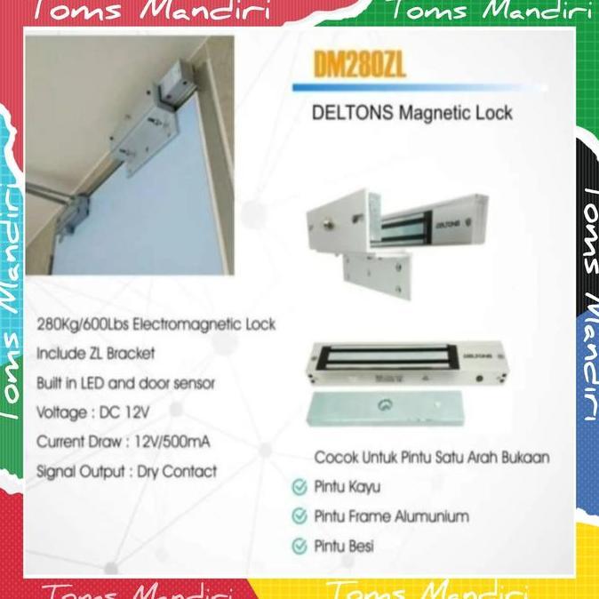 Emlock Magnetic Look Door with Bracket ZL Emlock 600LBS