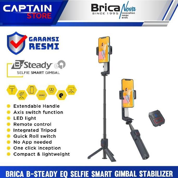 Brica B-Steady EQ Selfie Smart Gimbal Stabilizer - Brica B-Steady EQ
