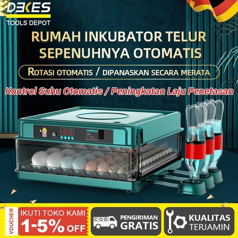 130 Buah Inkubator Otomatis Penuh Inkubator Ayam Cerdas 64 Buah Tempat Tidur Air Otomatis Inkubator 