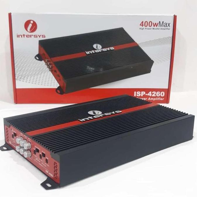 Power Intersys ISP - 4260 Power 4 CH Amplifier Intersys terlaris