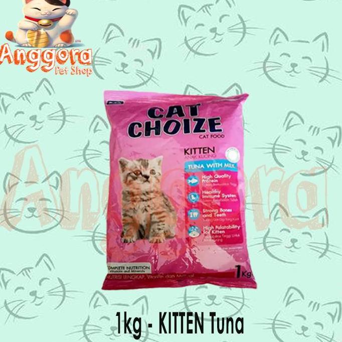 Meow- Makanan Kucing Kering Cat Choize Kitten 1Kg