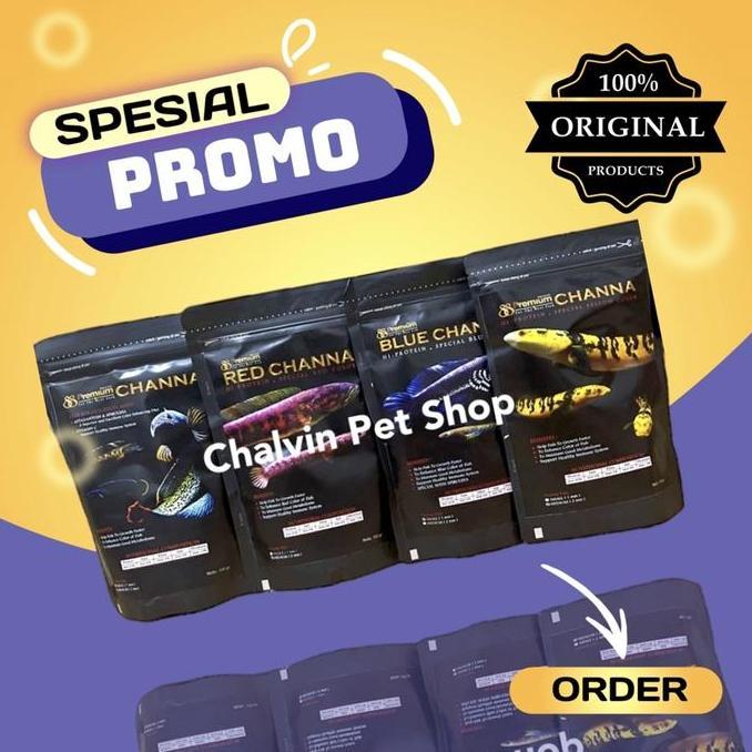 PAKAN IKAN PELET 88 PREMIUM RED BLUE YELLOW CHANNA