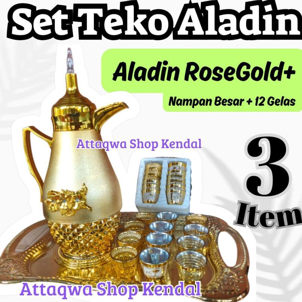Set Teko Arab Sultan 3 Item Set Teko Aladin