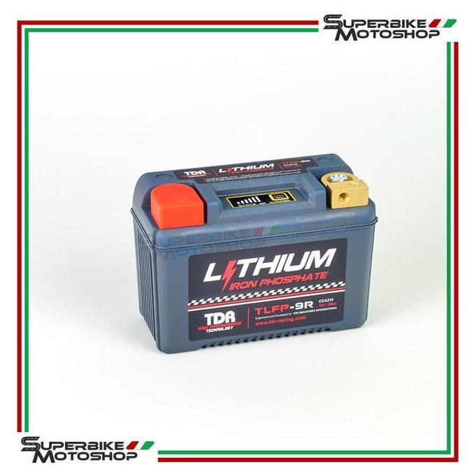 TDR AKI Litihium Ninja 250 Vespa Sprint Vespa GTS300 TLFP-9R 12V terlaris