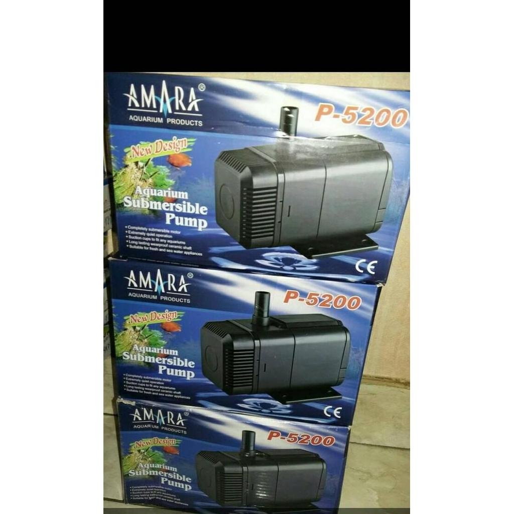 POMPA AMARA P5200 /POMPA AQUARIUM CELUP KOLAM / AMARA 5200