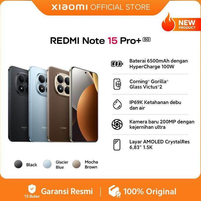 CIFAREGER_STORE - XIAOMI REDMI NOTE 15 PRO+ 5G (8/256 GB) (12/512 GB) [XIAOMI OFFICIAL STORE]