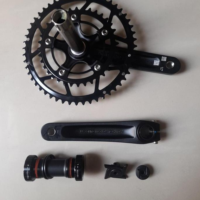 Promo prowheel OUNCE TT crank arm set ht2 bcd 110 hitam ORI Diskon