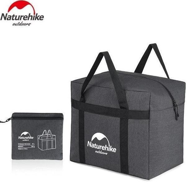 TERBARU - Foldable storage bag 45L Tas travel Tas lipat Naturehike